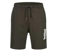 Lonsdale Short Fringford pour homme, Olive/blanc, XXL