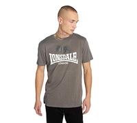 Lonsdale Gargrave T-Shirt, Marl Stone, L Homme