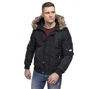 Lonsdale Jarreth Gant de Boxe en Cuir Homme, Noir, L