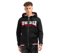 Lonsdale London Sweat-shirt zippé à capuche Nateby Homme Noir M