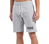 Lonsdale Scarvell Shorts, Gris Marl/Noir/Blanc, M Homme