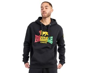 Lonsdale London Sounds Sweat à Capuche, Noir, Medium Homme
