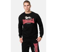 Lonsdale London Sweat-shirt 'Lawins' rouge / noir / blanc, Taille XXXL