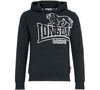 Lonsdale London TADLEY Sweatshirt à Capuche Homme, Noir/Ecru, m