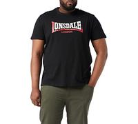 Lonsdale T- Shirt Trägerhemd Two Tone, Noir (Schwarz), (Taille Fabricant: XX-Large) Homme
