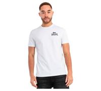 Lonsdale Lot de 2 t-shirts Blairmore pour homme - Coupe normale, noir/blanc, 4XL