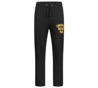 Lonsdale METHILHILL Casual Pants, Black/Yellow, M Men's
