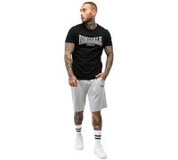 Lonsdale MOY Survêtement, Noir/Gris Marl, M Hommes