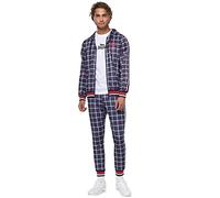 Lonsdale ORBOST, Survêtement Homme, Azul marino/rojo/blanco,