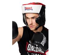 Lonsdale PADBURY Equipment Unisex-Adult, Black/White/Red, L/XL