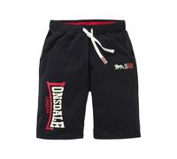 LONSDALE Pantalon crème / rouge / noir, Taille 31-32
