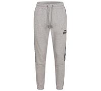 LONSDALE Pantalon de sport 'Grutness' gris chiné / noir, Taille XL