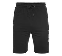 Lonsdale Fringford Sweat Shorts Noir L Homme