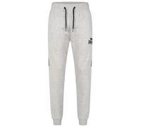 Lonsdale London Bas de survêtement GRINSTEAD Homme gris chiné 90% coton 10% viscose XXL