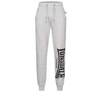 LONSDALE Pantalon gris chiné / noir, Taille 42