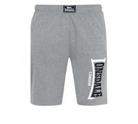 LONSDALE Pantalon 'Jam' gris chiné / noir / blanc, Taille 42