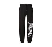Lonsdale Bas de survêtement Logo Large Homme Noir XL 60% coton 40% polyester Confortable