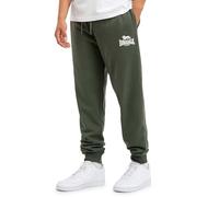 LONSDALE Pantalon de sport 'PILSDON' olive / blanc, Taille M