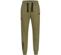 LONSDALE Pantalon 'Tweedmouth' olive / noir, Taille 35-36