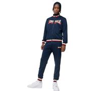 Lonsdale POOLEWE Tracksuit, Bleu Marine/Rouge/Sable, XXL Homme