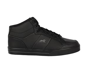 Lonsdale pour homme Canons Hi Top Baskets, Sneakers, Chaussures de sport à lacets, décontractées, avec logo - multicolore - gris/blanc
