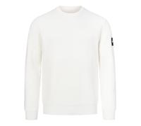 LONSDALE Pull-over 'Moycullen' noir / blanc cassé, Taille M