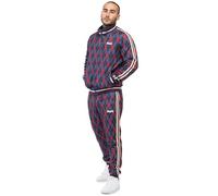 Lonsdale Redford Survêtement, Bleu Marine/Rouge/écru, M Homme