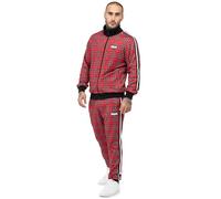 Lonsdale Royal Stewart Survêtement, Rouge/Noir/Blanc/Tartan, XXL Homme