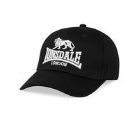 Lonsdale Casquette Salford Unisexe 100% coton Noir