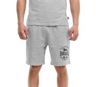Lonsdale Short pour Homme, Coupe Normale, Gris Marl/Noir, 3XL