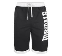 Lonsdale Short de bain homme Clennel 100 % polyester Noir XL