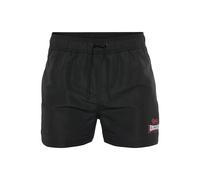 LONSDALE Shorts de bain 'Kilstay' rouge sang / noir / blanc, Taille XXXL