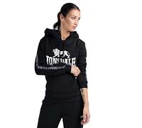 Lonsdale Sleeve Sweat à Capuche, Noir, XL Femme