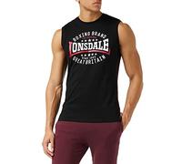Débardeur Lonsdale St. Agnes noir blanc rouge - XL