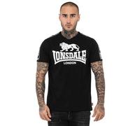 Lonsdale Stour T-Shrit, Noir/Blanc, XXXL Homme