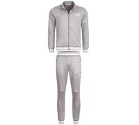 LONSDALE Survêtement 'Ashwell' gris chiné / blanc, Taille M