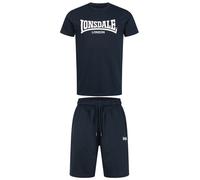 LONSDALE Survêtement bleu marine / blanc, Taille S