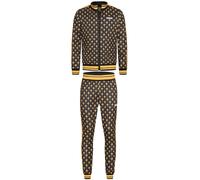 LONSDALE Survêtement 'BOSWALL ' jaune / noir / blanc, Taille S