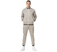 Lonsdale Survêtement Boswall Homme Sable/Noir/Blanc Taille S