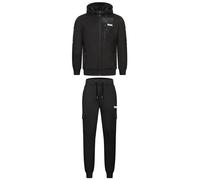 Lonsdale Survêtement Bulough Noir Homme 2XL