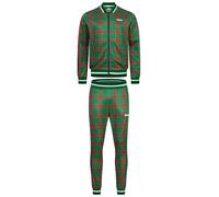 LONSDALE Survêtement 'Edgware' citron vert / rouge / blanc, Taille XXL