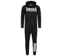 Lonsdale Survêtement homme Feeny à capuche coupe étroite Noir 3XL