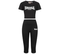 Lonsdale Survêtement Ixworth 98% Coton, 2% Élasthanne Noir Femme XL