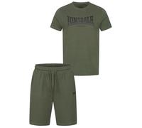 Lonsdale MOY Survêtement, Vert Olive/Noir, M Hommes