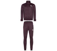 LONSDALE Survêtement 'Pember' écru / rouge foncé, Taille M