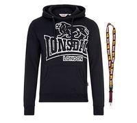 Lonsdale Sweat à capuche - Sweat-shirt - Pull - Cordon à clé limitée, Tadley Black, XXL
