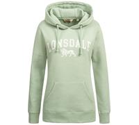 LONSDALE Sweat-shirt 'Balnacoil' vert pastel / blanc, Taille XS