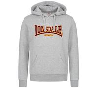 Lonsdale Sweat à capuche Classic Ll002 Gris Homme Taille S