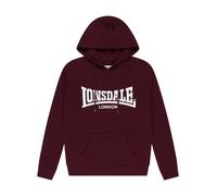 LONSDALE Sweat-shirt 'Flookburgh' rouge, Taille S