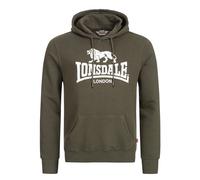 LONSDALE Sweat-shirt 'Fremington' vert / blanc, Taille XXL